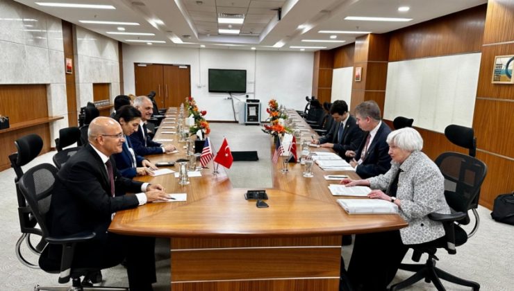 Mehmet Şimşek, G20 Toplantılarında ABD’li Mevkidaşı Yellen İle Görüştü