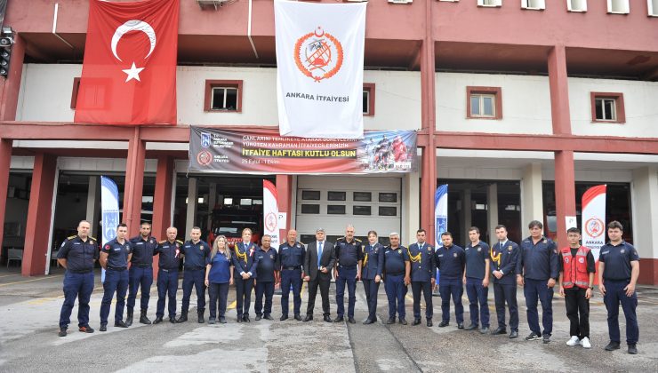 Başkentte İtfaiye Teşkilatı’nın 309. Yıl Dönümü Çeşitli Etkinliklerle Kutlandı