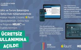 Yapay Zeka Desteği ile hazırlanan “RAUNT” ve “HIZLIGO” Halk Kütüphanelerinde Ücretsiz