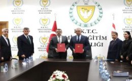 Türkiye İle KKTC Arasında Eğitim Alanında İş Birliği Protokolü İmzalandı