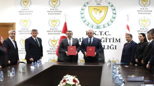 Türkiye İle KKTC Arasında Eğitim Alanında İş Birliği Protokolü İmzalandı