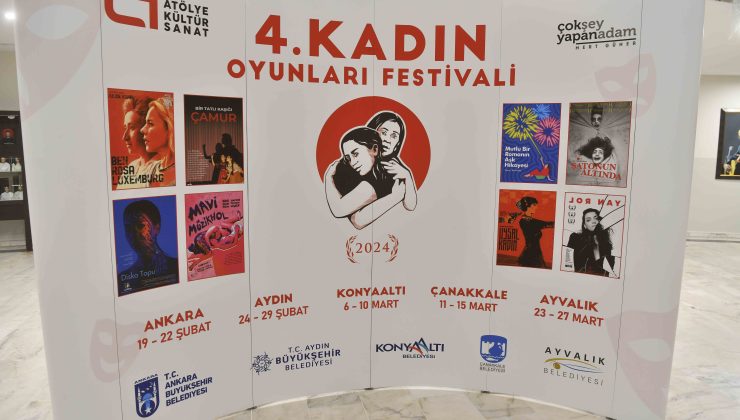 ”4. Kadın Oyunları Festivali” Ankara Büyükşehir Belediyesinin Ev Sahipliğinde Başladı