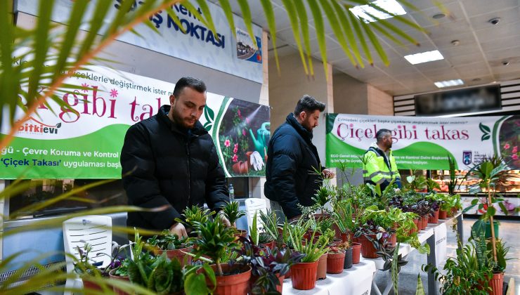 Ankara Büyükşehir Belediyesi “Çiçeğim Takas” Uygulamasına Yeniden Başladı