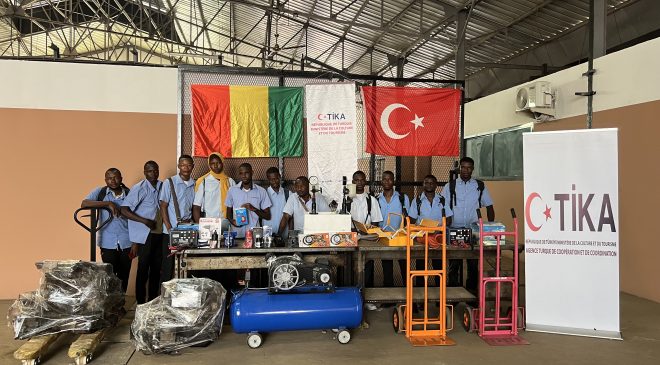TİKA Afrika’da Mesleki Eğitim Programlarını Desteklemeye Devam Ediyor