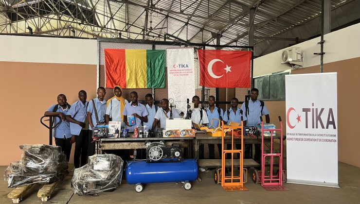 TİKA Afrika’da Mesleki Eğitim Programlarını Desteklemeye Devam Ediyor