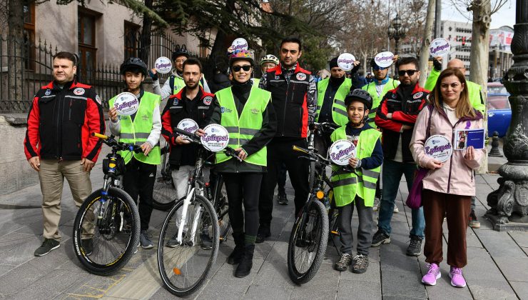 Başkentte Tekerler Epilepsi Hastalığına Dikkat Çekmek İçin Döndü