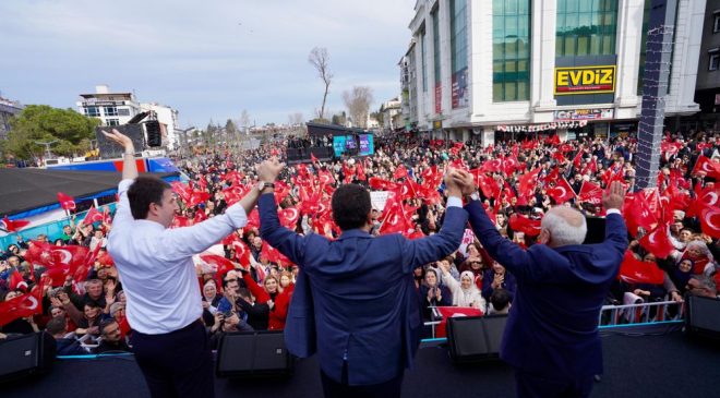 İmamoğlu ve Güzel, Çatalca’da Halk İle Dertleşti