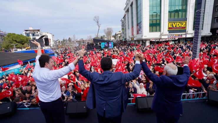 İmamoğlu ve Güzel, Çatalca’da Halk İle Dertleşti