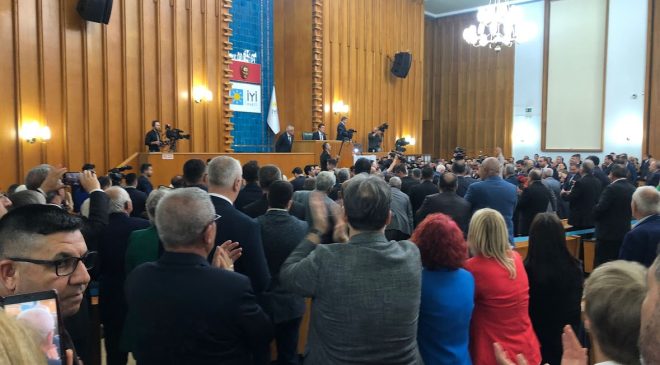 TBMM Grup Toplantısında İYİ Parti Genel Başkanı Musavat Dervişoğlu