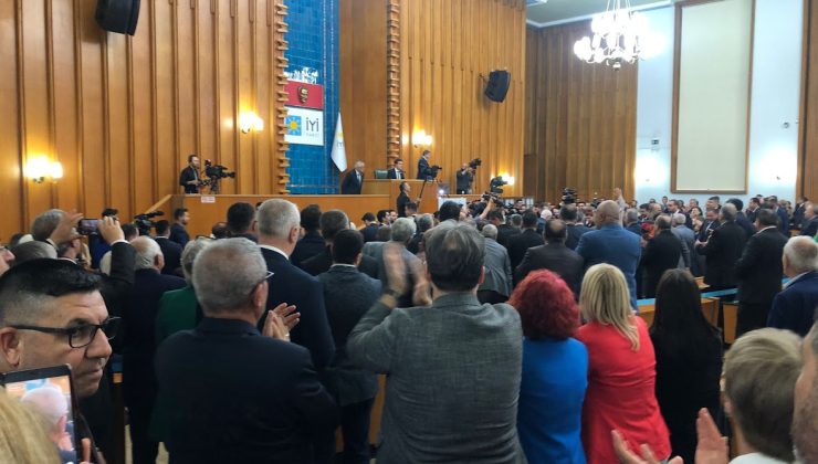 TBMM Grup Toplantısında İYİ Parti Genel Başkanı Musavat Dervişoğlu