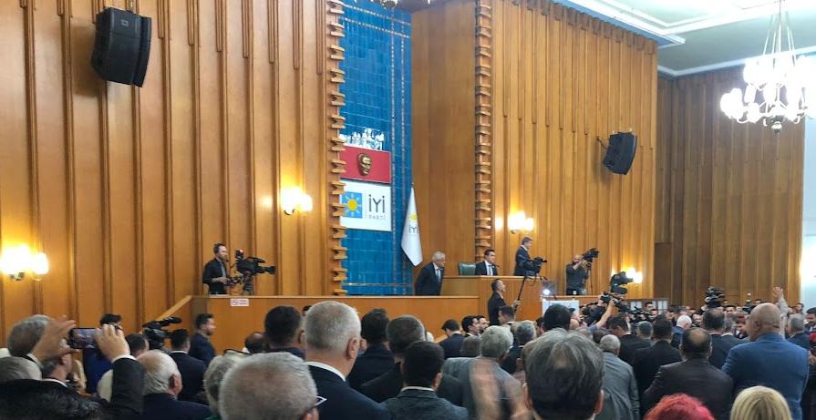 TBMM Grup Toplantısında İYİ Parti Genel Başkanı Musavat Dervişoğlu